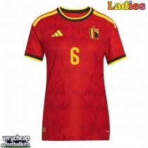 Belgium Axel Witsel #6 Replica Home Shirt Ladies World Cup 2026 Short Sleeve